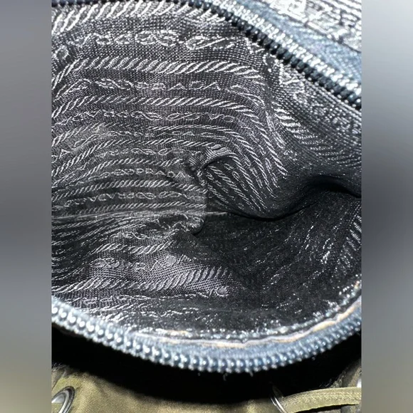 Prada Green Tessuto Nylon Backpack - Picture 4 of 16